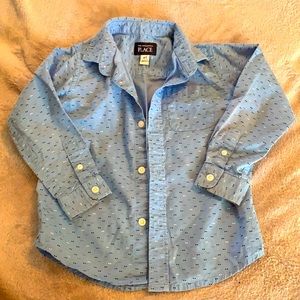 Toddler boy button down shirt